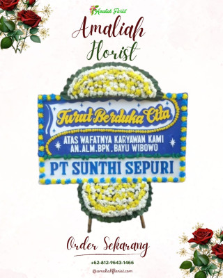 Papan Bunga Duka di Barus