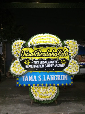 Papan Bunga Duka di Barus